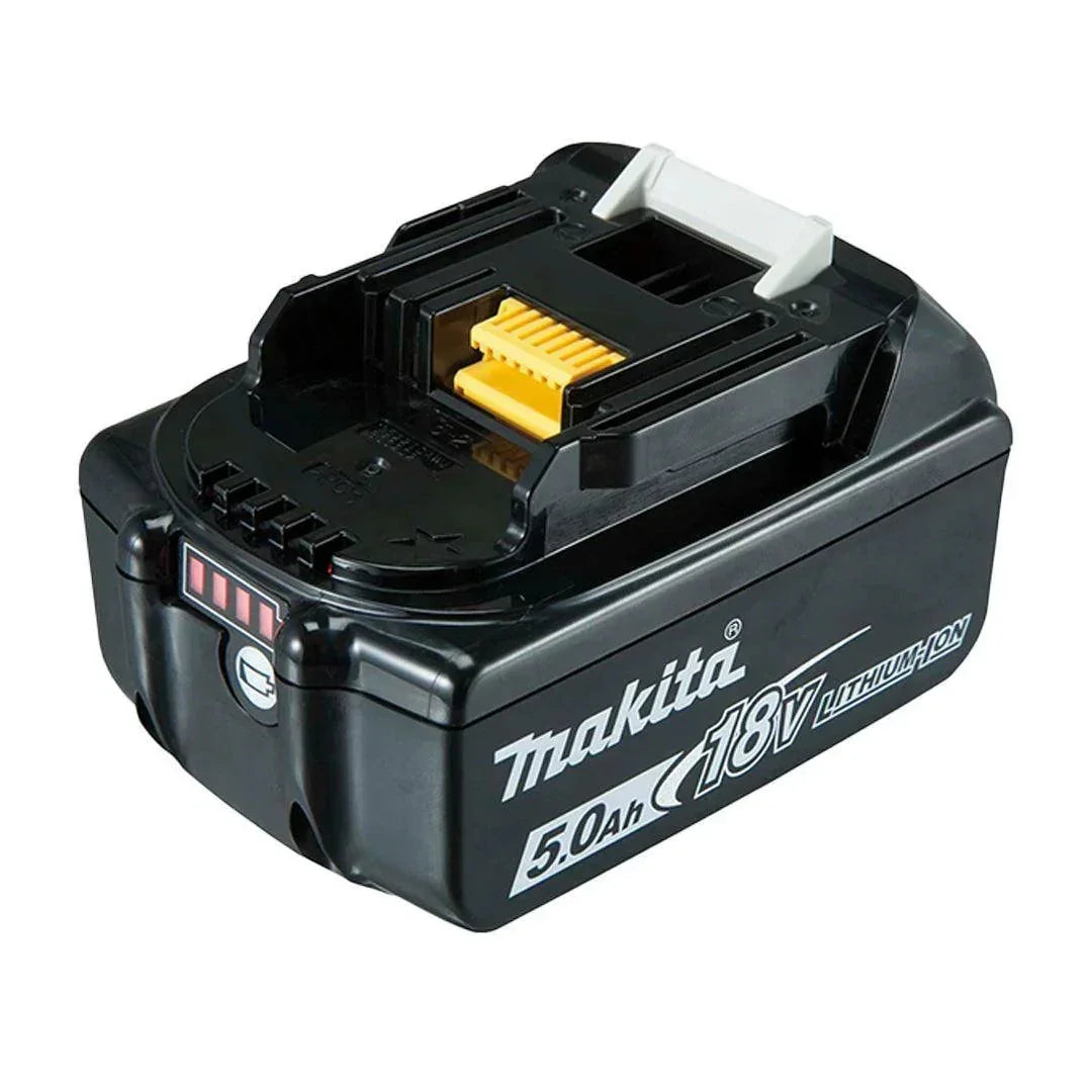 Makita BL1850B 18V LXT 5.0Ah Battery Twin Pack with DC18RC Rapid Charger & Makpac Case