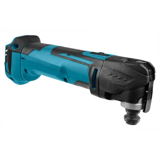 Makita DTM51Z 18V LXT Cordless Multi-Tool Kit – Blue, with 2x 5.0Ah Li-Ion Batteries & Charger