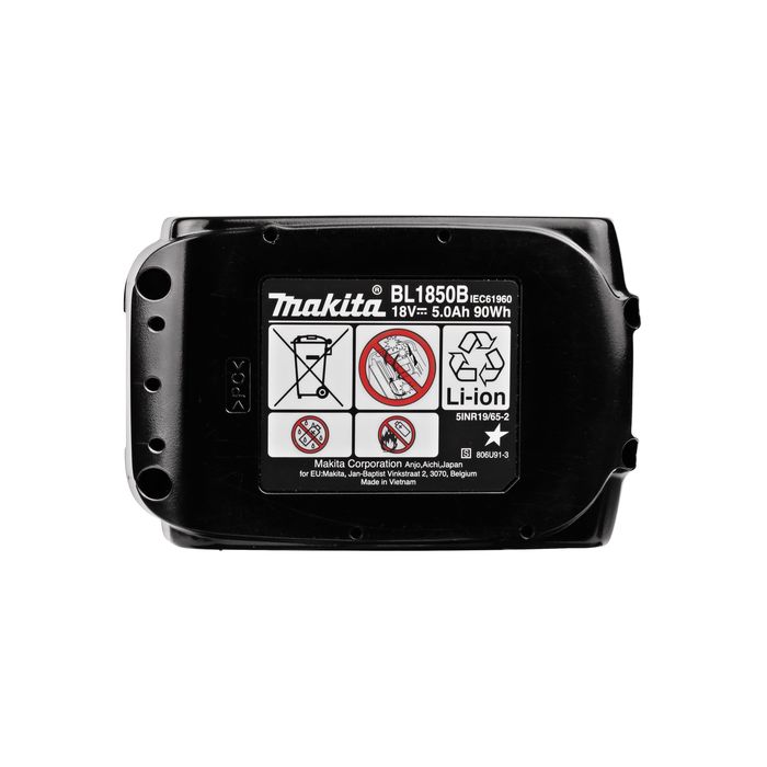 Makita BL1850 18V 5.0Ah LXT Lithium-Ion Battery Triple Pack – Long Runtime & Fast Charging