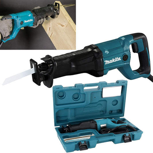 Makita JR3051TK 1200W 240V Reciprocating Saw – High-Power Cutting Performance with Carry Case
