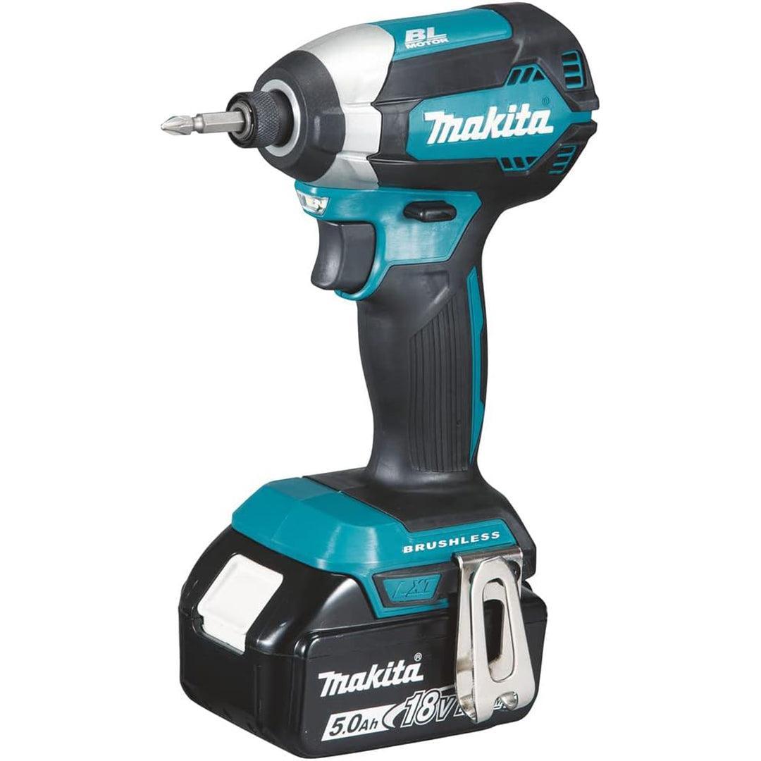 🔩 Makita DTD153RTJ 18V LXT Brushless Impact Driver Set – 🔋 2×5.0Ah Batteries, ⚡ Charger & 🧳 Makpac Case
