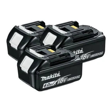 Makita BL1850 18V 5.0Ah LXT Lithium-Ion Battery Triple Pack – Long Runtime & Fast Charging